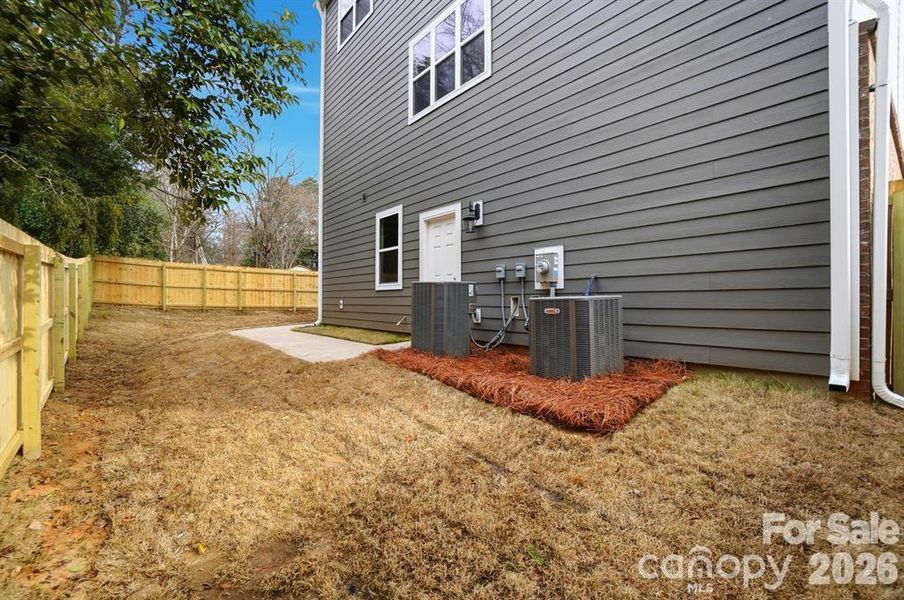 Exterior details and patio area of a home in , Charlotte (Image 24). Exterior details and patio area of a home in , Charlotte (Image 24).