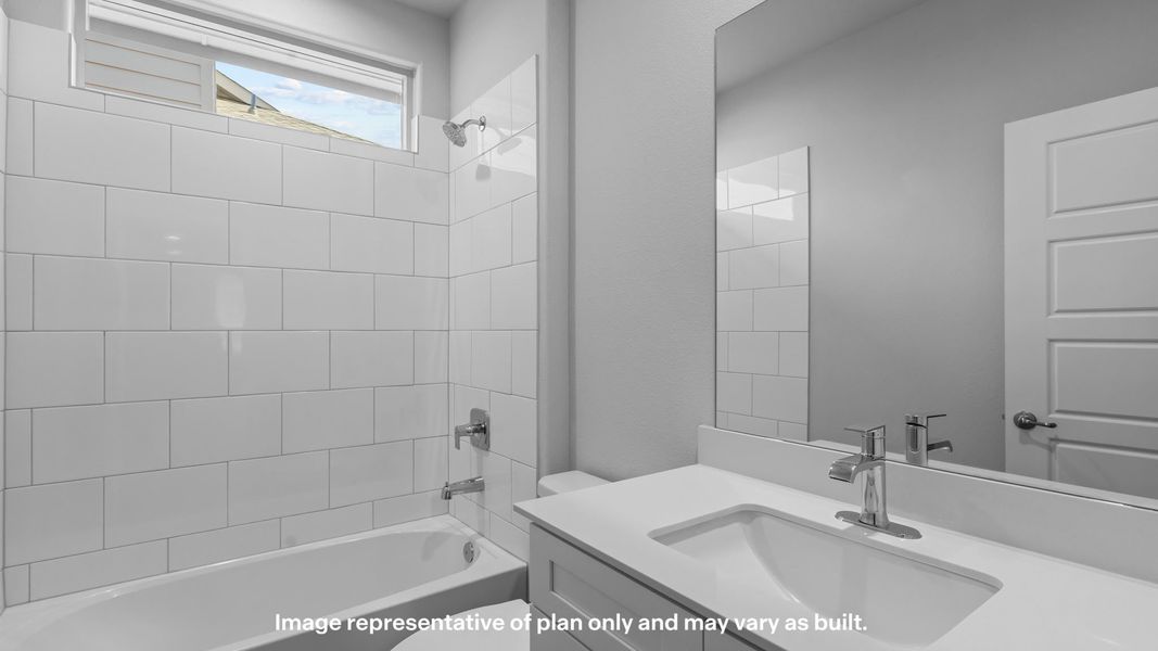 Furnished interior view inside a new home in Northwest Passage, Midland (Image 10). Furnished interior view inside a new home in Northwest Passage, Midland (Image 10).