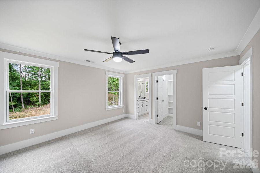 Spacious, unfurnished interior of a new home in , Albemarle (Image 12).