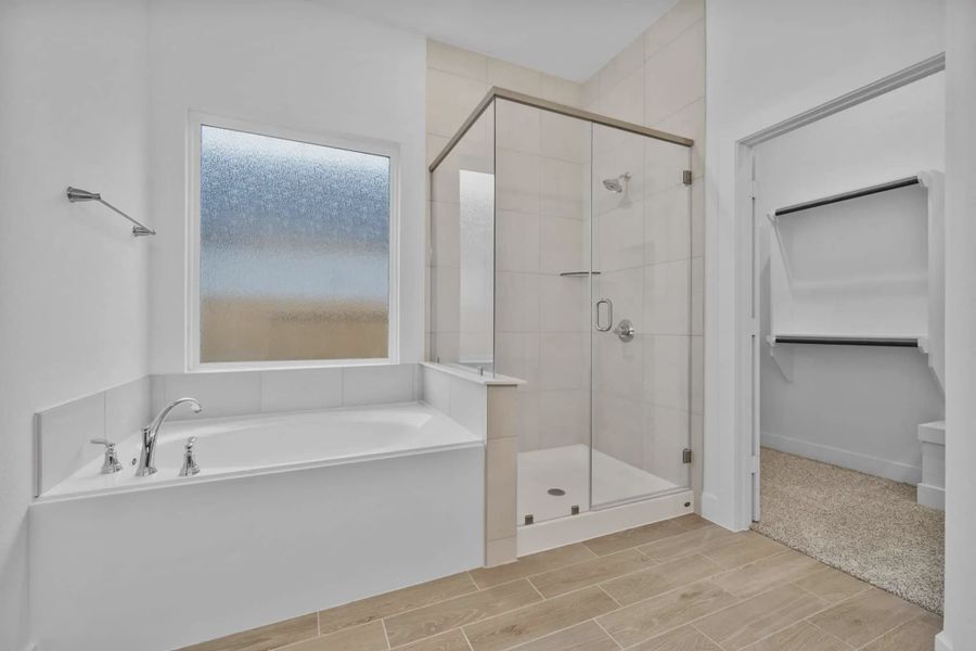 Furnished interior view inside a new home in Attwater 55s, Waller (Image 6).