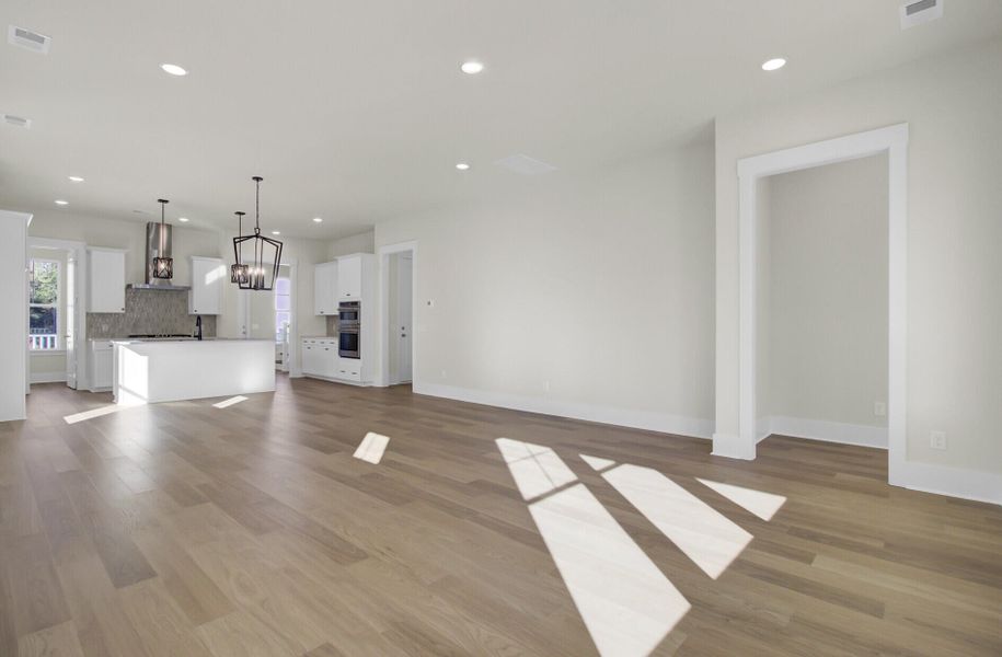 Spacious, unfurnished interior of a new home in Indigo Grove Single Family Homes, Johns Island (Image 19).