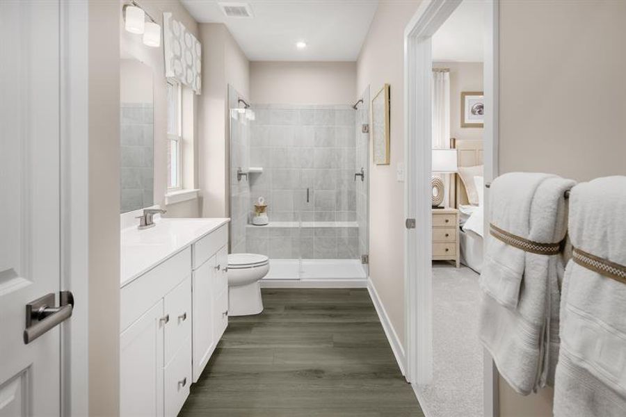Representative furnished interior of a home built from the Ashbrooke by Ryan Homes in Friendship Meadows, Seneca (Image 8). Representative furnished interior of a home built from the Ashbrooke by Ryan Homes in Friendship Meadows, Seneca (Image 8).