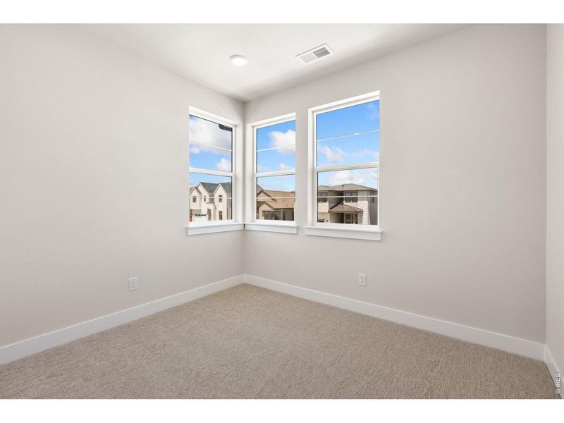 Spacious, unfurnished interior of a new home in RainDance, Windsor (Image 11). Spacious, unfurnished interior of a new home in RainDance, Windsor (Image 11).