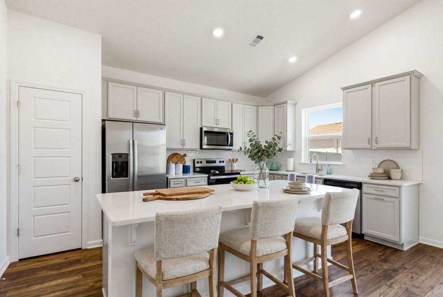 Representative furnished interior of a home built from the Summerville by Beazer Homes in Ambridge, Conway (Image 4).