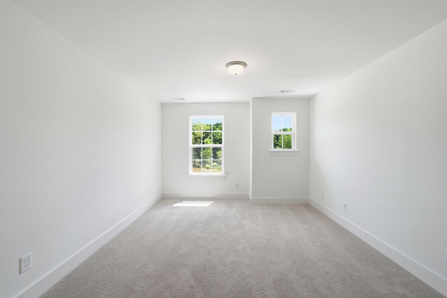 Spacious, unfurnished interior of a new home in Brush Creek, Fairview (Image 59). Spacious, unfurnished interior of a new home in Brush Creek, Fairview (Image 59).