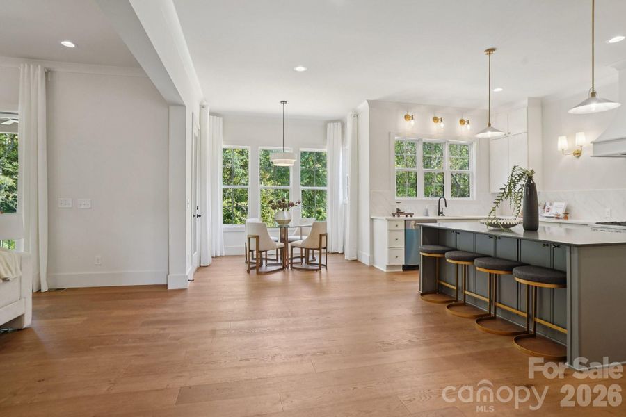 Furnished interior view inside a new home in , Huntersville (Image 13).