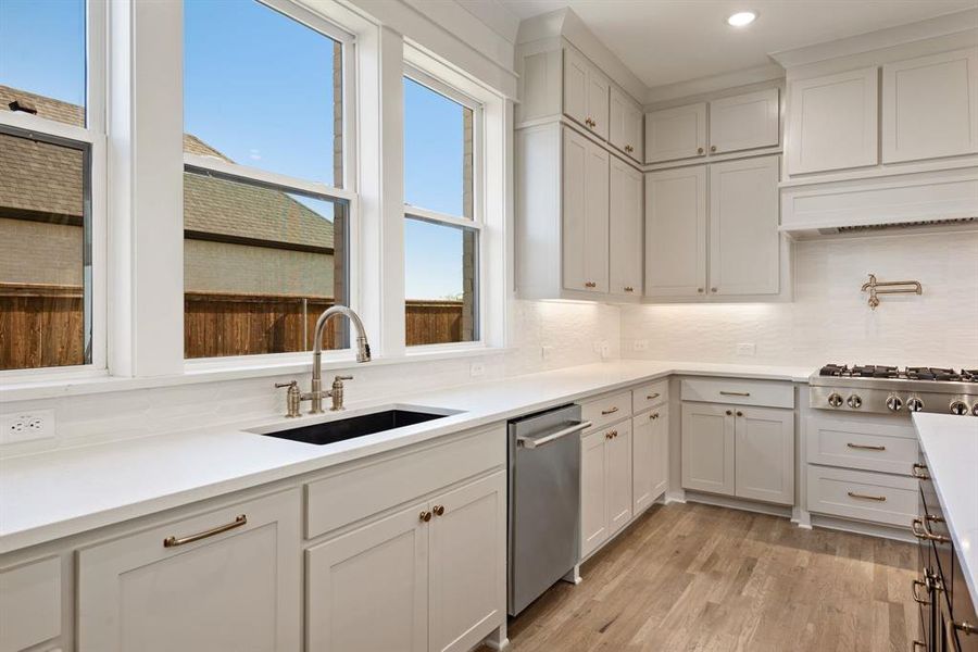 Furnished interior view inside a new home in NorthGlen, Haslet (Image 6).
