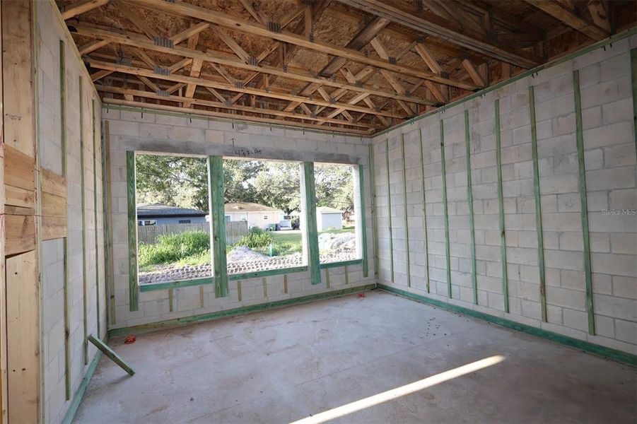 In-progress construction of a new home in , Tampa, FL (Image 9). In-progress construction of a new home in , Tampa, FL (Image 9).