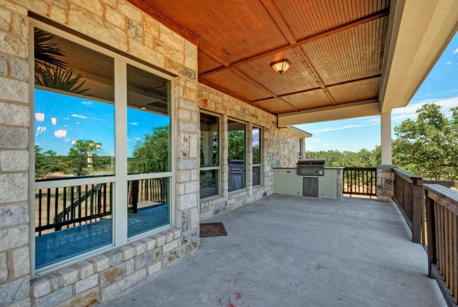 Representative exterior details of a home built from the Madera II by Giddens Homes in Scofield Farms Estates, Georgetown (Image 73).