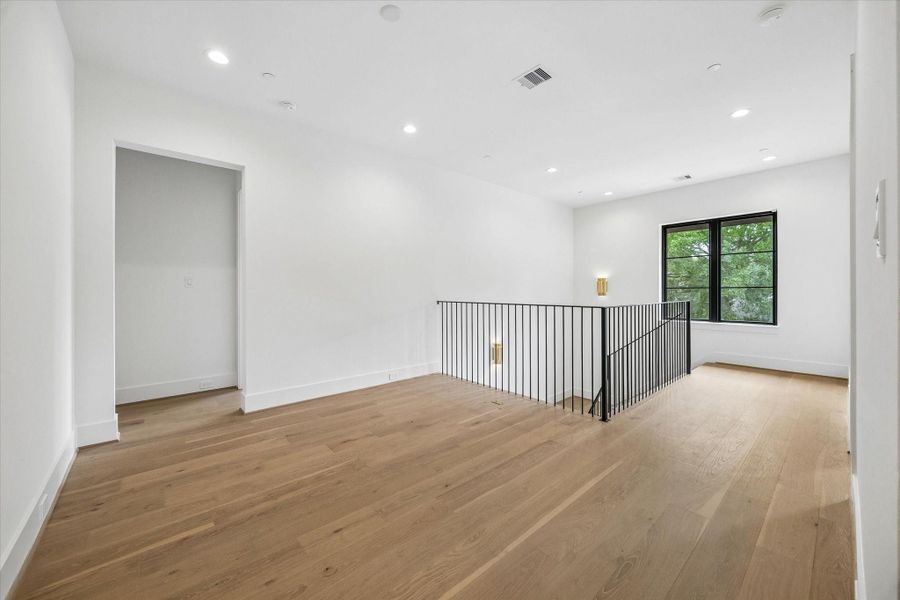 Upstairs landing.