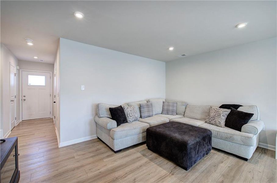 Furnished interior view inside a new home in , Cartersville (Image 18).