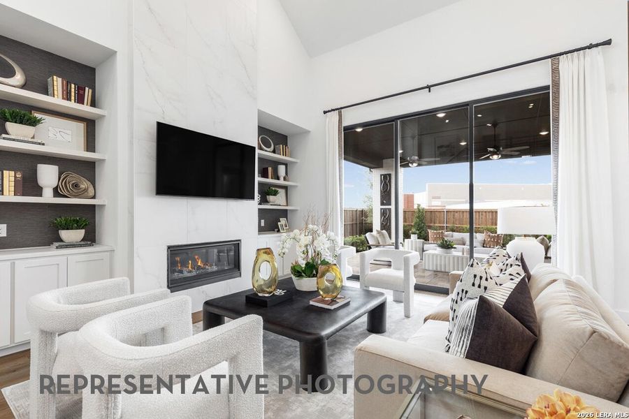 Furnished interior view inside a new home in Mayfair, New Braunfels (Image 41).