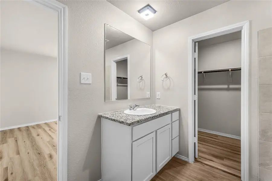 Furnished interior view inside a new home in , Fort Worth (Image 11).