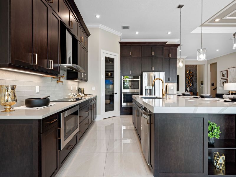 Kitchen - photo of model at sister community