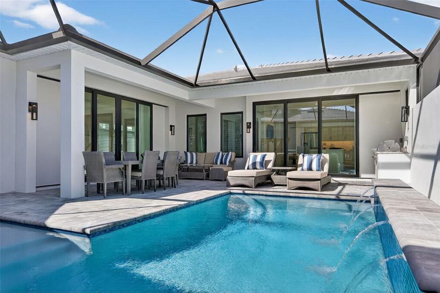Furnished interior view inside a new home in Aqua Single Family Homes, Bradenton (Image 26).