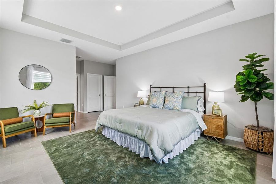 Furnished interior view inside a new home in Deerbrook, Land O' Lakes (Image 52).