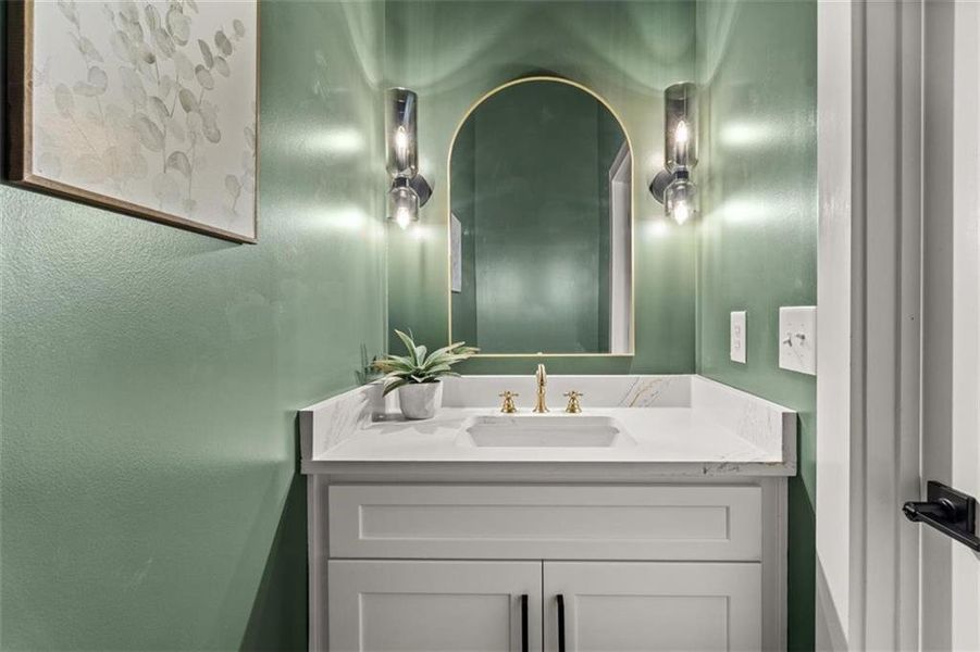 Furnished interior view inside a new home in , Atlanta (Image 34).