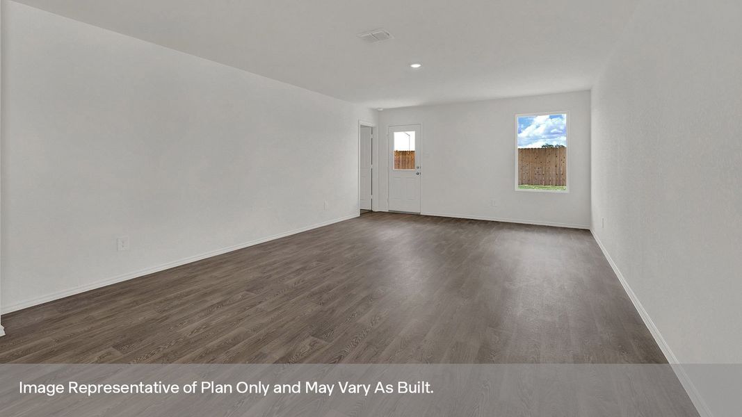 Representative unfurnished interior of a home built from the The Caprock by D.R. Horton in Lantana, Lockhart (Image 17). Representative unfurnished interior of a home built from the The Caprock by D.R. Horton in Lantana, Lockhart (Image 17).