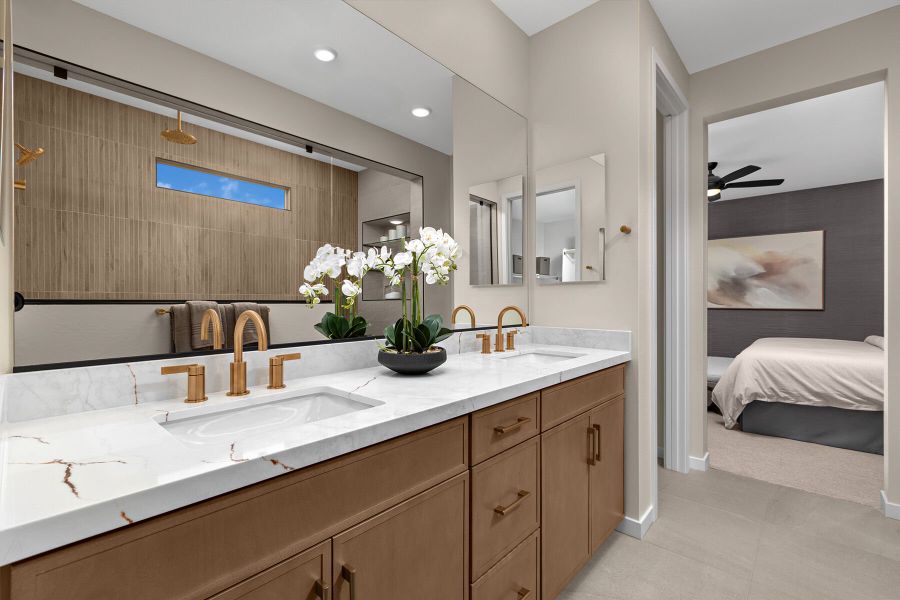 Representative furnished interior of a home built from the Sienna by Mattamy Homes in Soleo, San Tan Valley (Image 15).