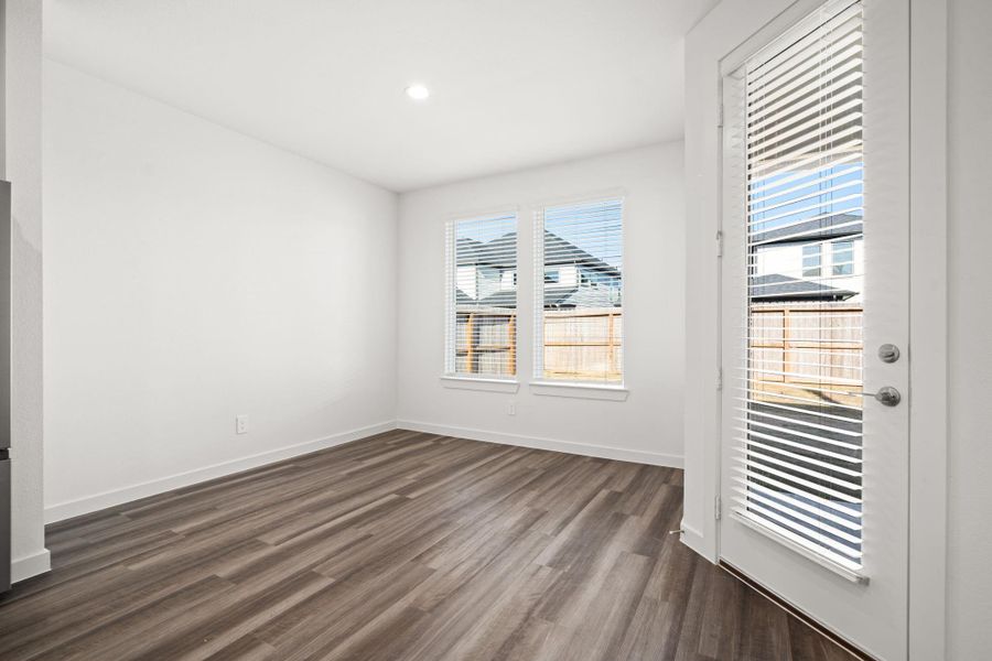 Spacious, unfurnished interior of a new home in Harvest Green, Richmond (Image 44). Spacious, unfurnished interior of a new home in Harvest Green, Richmond (Image 44).