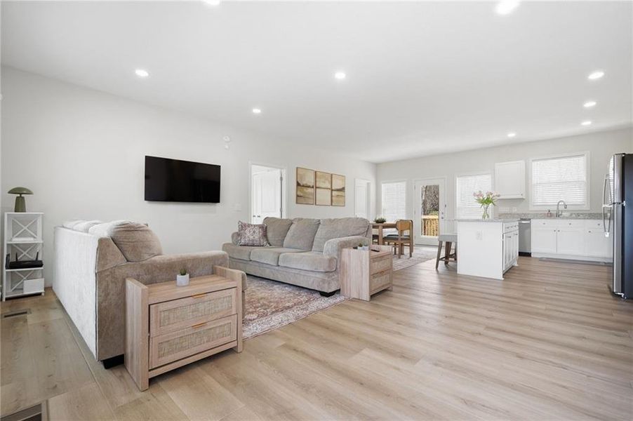 Furnished interior view inside a new home in , Blairsville (Image 5). Furnished interior view inside a new home in , Blairsville (Image 5).