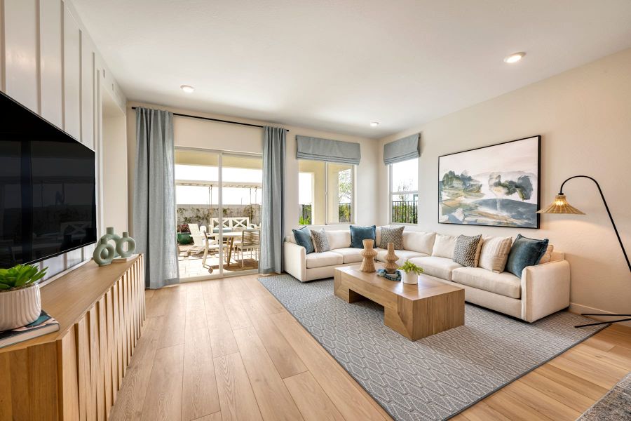 Representative furnished interior of a home built from the Artesa Plan 3515 by Tri Pointe Homes in Soleo, San Tan Valley (Image 6).