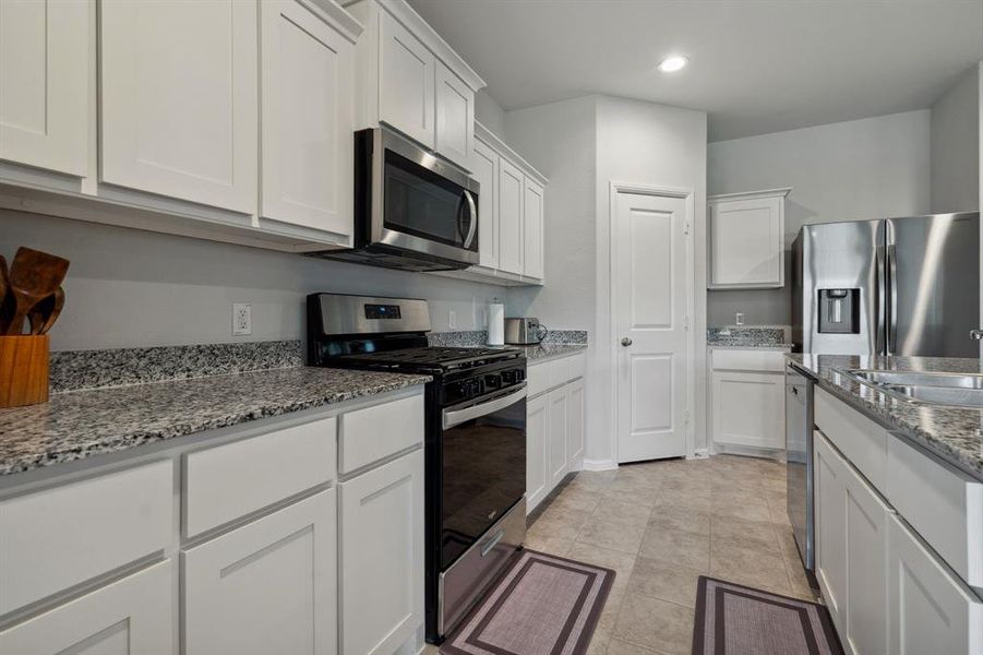 Furnished interior view inside a new home in Cambridge Brook, Denton (Image 9). Furnished interior view inside a new home in Cambridge Brook, Denton (Image 9).