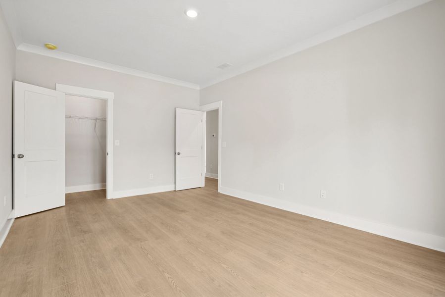 Representative unfurnished interior of a home built from the The Lancewood by David Weekley Homes in Hidden Ponds Reserve, Awendaw (Image 6).