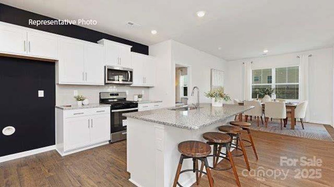Furnished interior view inside a new home in Woodhaven at Chester, Chester (Image 5).