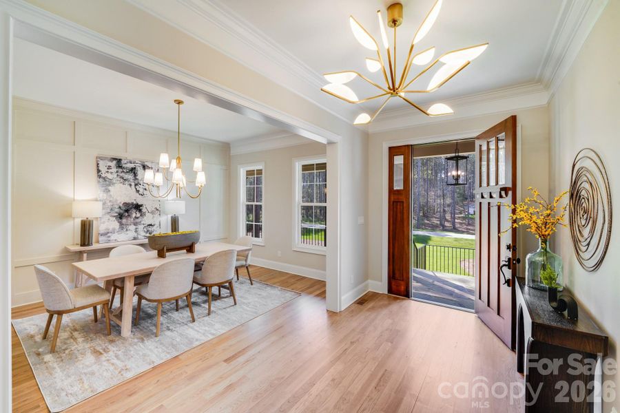 Furnished interior view inside a new home in , Lancaster (Image 9).