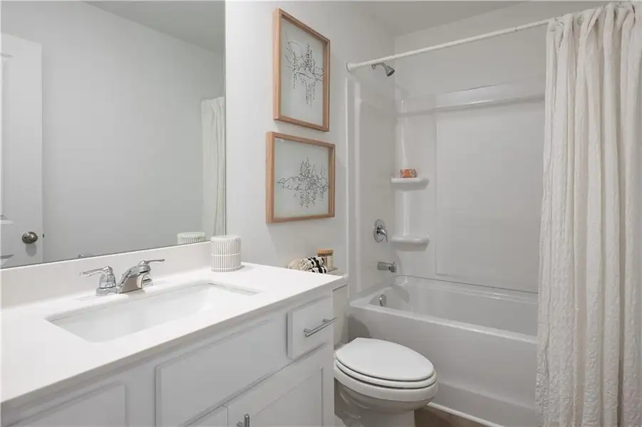 Furnished interior view inside a new home in Leydenview, Mableton (Image 5).