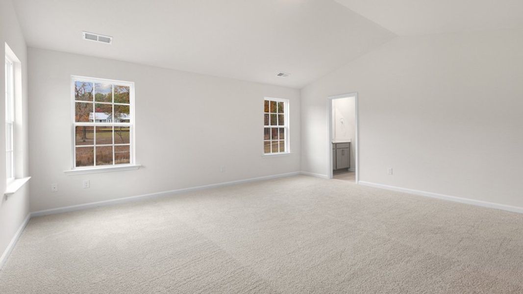 Spacious, unfurnished interior of a new home in Colly Farm, Stokesdale (Image 21). Spacious, unfurnished interior of a new home in Colly Farm, Stokesdale (Image 21).