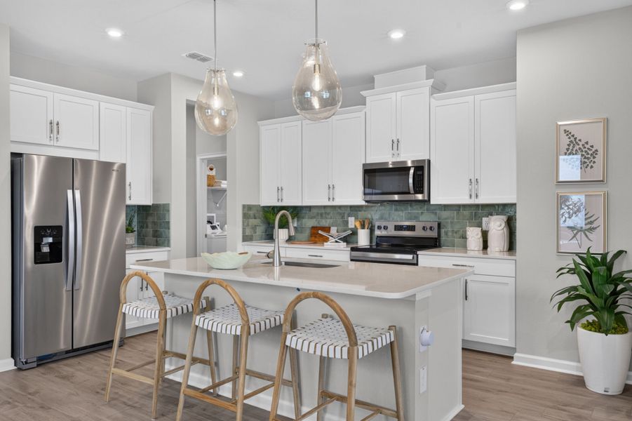 Representative furnished interior of a home built from the Brookstone by Mattamy Homes in Pasadena Ridge Master, Dade City (Image 4).