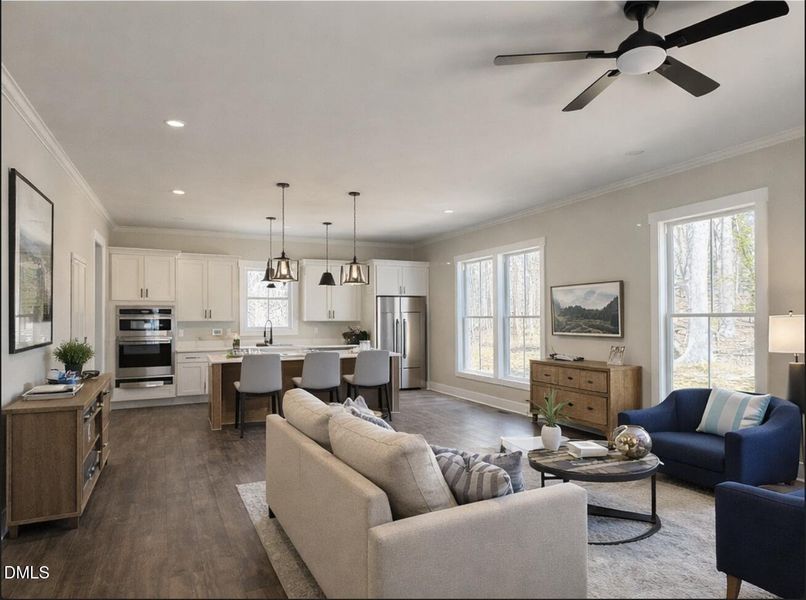 Living/Kitchen (Finished)