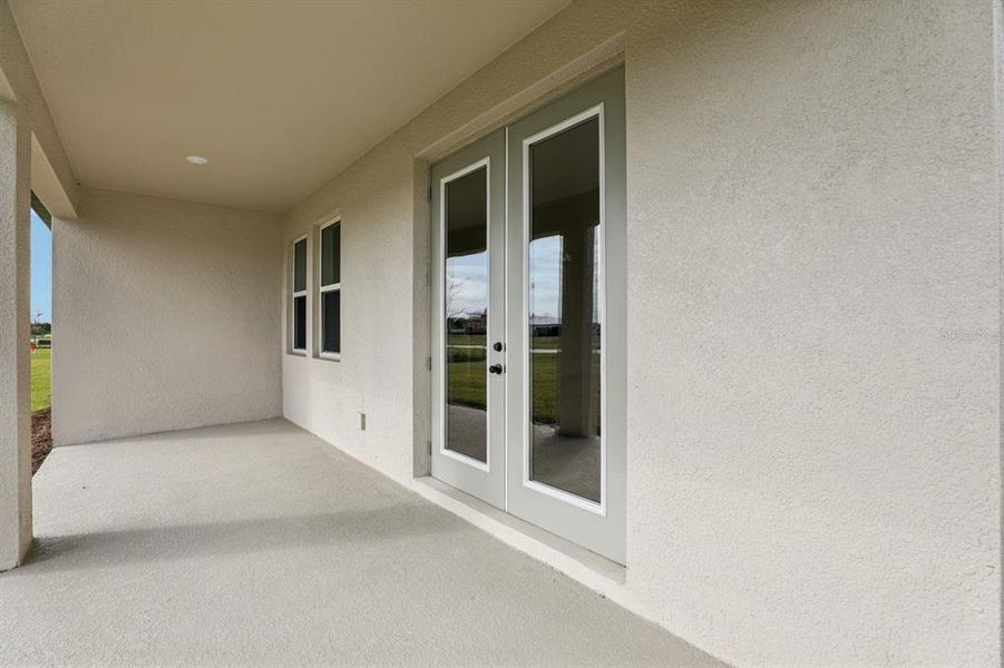 Exterior details and patio area of a home in Tyson Reserve, St. Cloud (Image 27). Exterior details and patio area of a home in Tyson Reserve, St. Cloud (Image 27).
