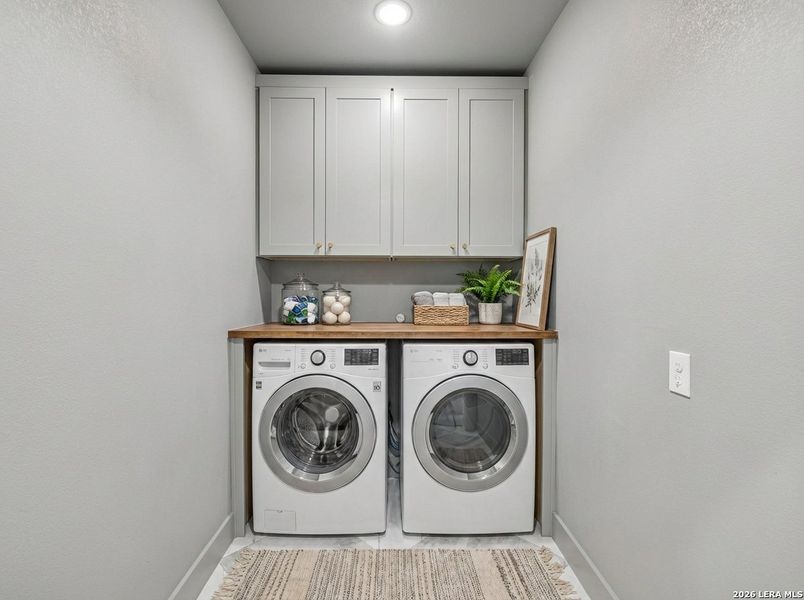 Furnished interior view inside a new home in , Floresville (Image 27).