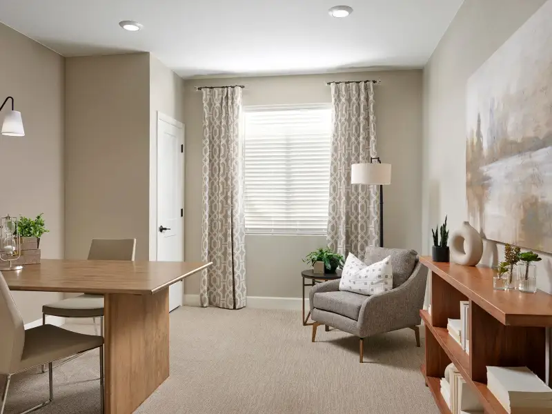 Furnished interior view inside a new home in Sugar Mill Village, Longmont (Image 9).