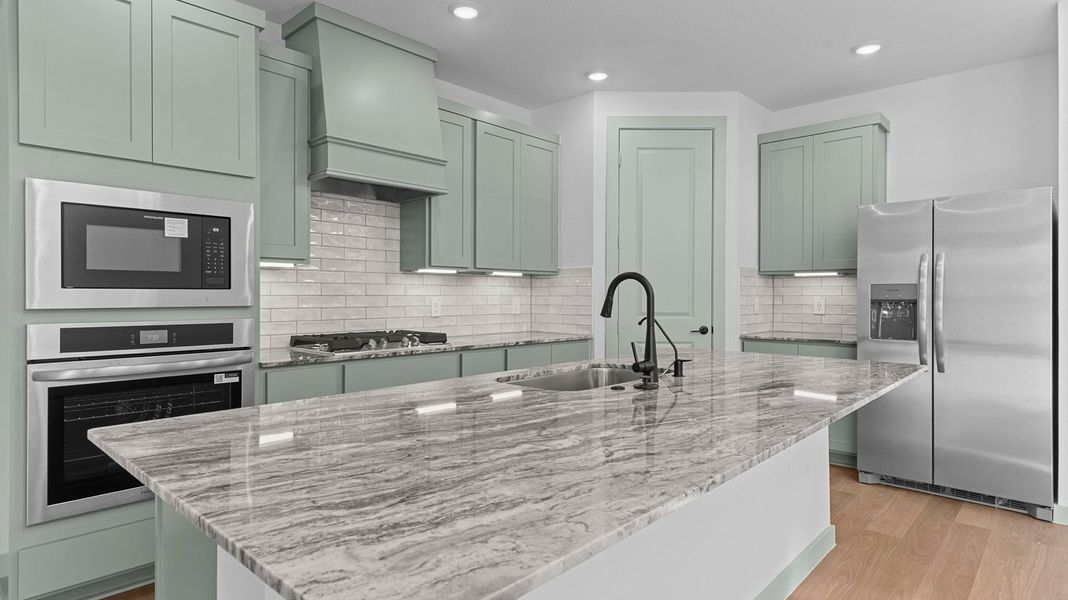 Furnished interior view inside a new home in Westland Ranch 50' Homesites, League City (Image 3).