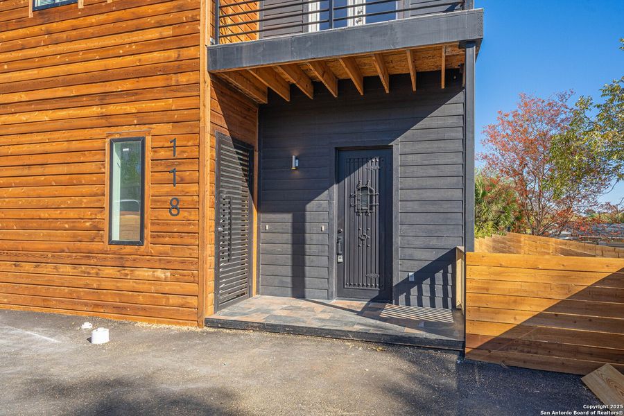 Exterior details and patio area of a home in , San Antonio (Image 23). Exterior details and patio area of a home in , San Antonio (Image 23).