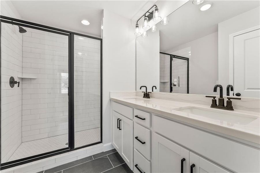 Furnished interior view inside a new home in East Park Village, Kennesaw (Image 10). Furnished interior view inside a new home in East Park Village, Kennesaw (Image 10).