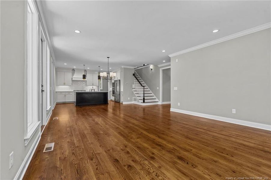 Family and Kitchen Area