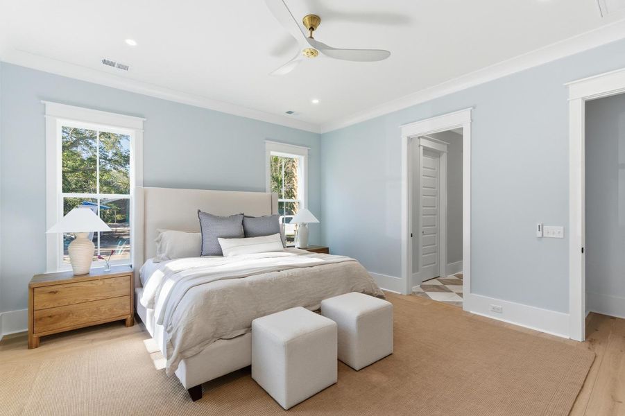 Furnished interior view inside a new home in , Mount Pleasant (Image 31).