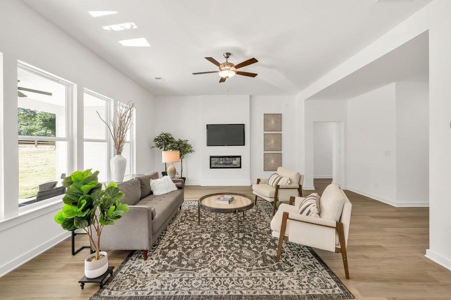 Furnished interior view inside a new home in Westlyn, Winder (Image 16).
