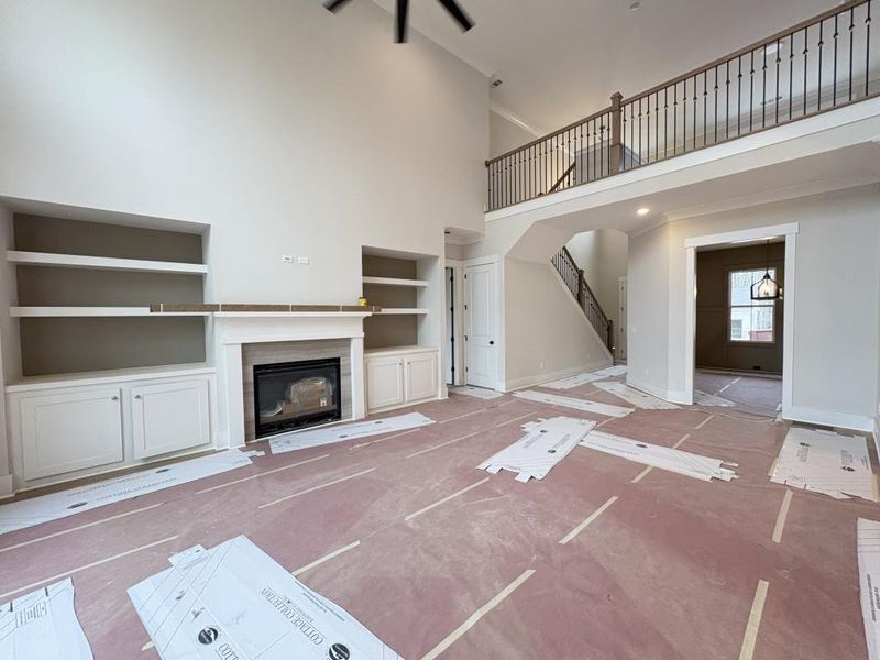 In-progress construction of a new home in Arden on Lanier, Cumming, GA (Image 17).