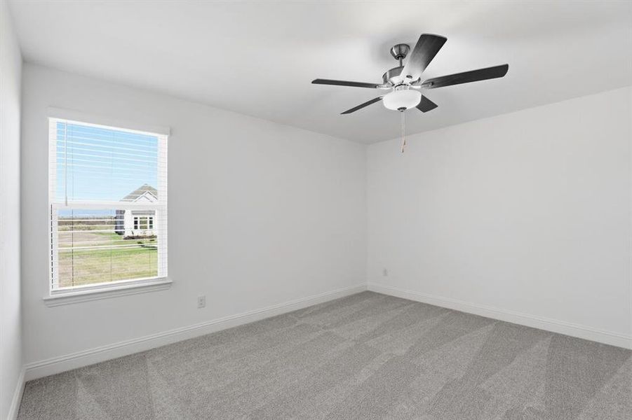Spacious, unfurnished interior of a new home in The Ranch at Uptown Celina 40s, Celina (Image 22). Spacious, unfurnished interior of a new home in The Ranch at Uptown Celina 40s, Celina (Image 22).