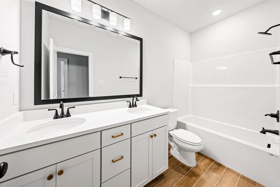 Furnished interior view inside a new home in Natureview, Freeport (Image 7).