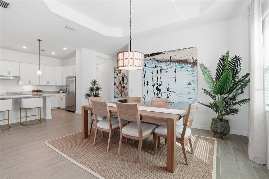 Furnished interior view inside a new home in , Punta Gorda (Image 26).