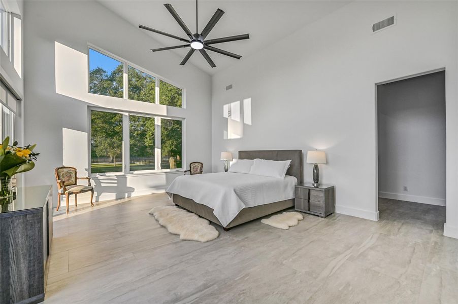 Furnished interior view inside a new home in , Manvel (Image 33).