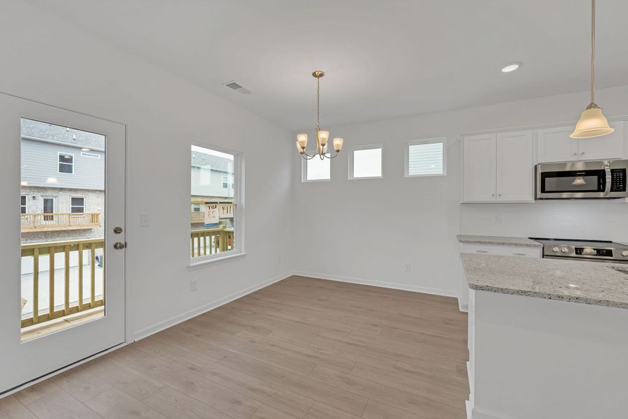 Spacious, unfurnished interior of a new home in Sweetbriar Place, Lebanon (Image 14). Spacious, unfurnished interior of a new home in Sweetbriar Place, Lebanon (Image 14).