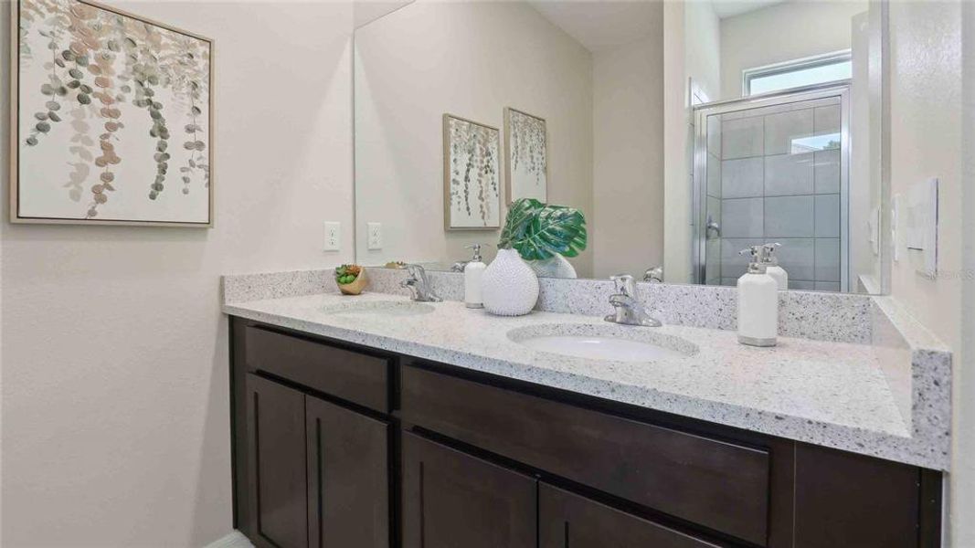 Furnished interior view inside a new home in Twisted Oaks, Wildwood (Image 6).